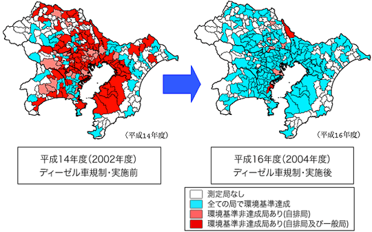 SPM環境基準達成状況